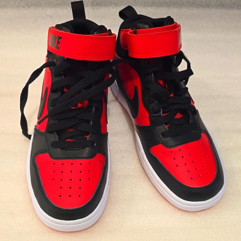 New Nike Hightop Red and Black
